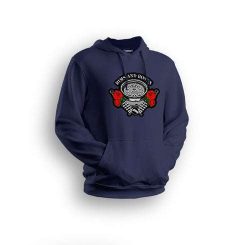 Rims And Roses Hoodies